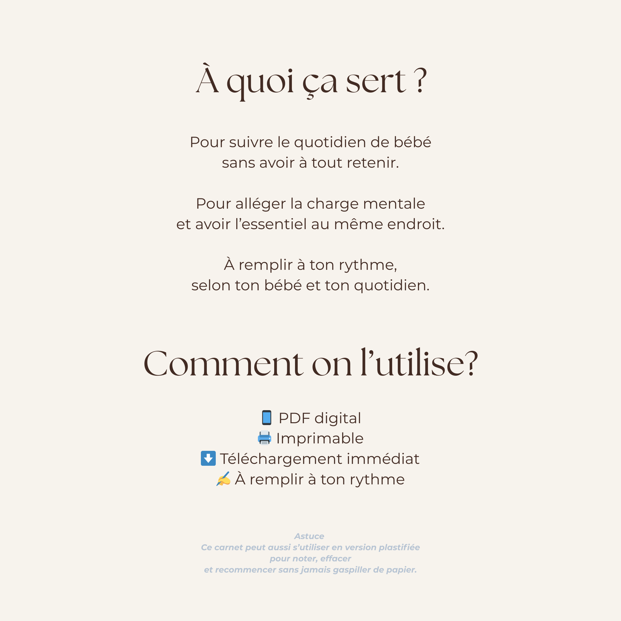 L’essentiel bébé